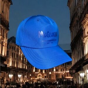 Alexander McQueen logo-print baseball cap